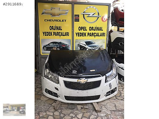 Chevrolet cruze komple ön set kaput tampon far çamurluk