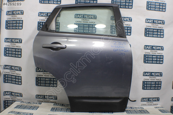 ÇIKMA NİSSAN QASHQAİ J10 SAĞ ARKA KAPI 2445