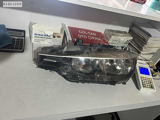 Bmw 3 serisi f30 sol far holejon düz çıkma