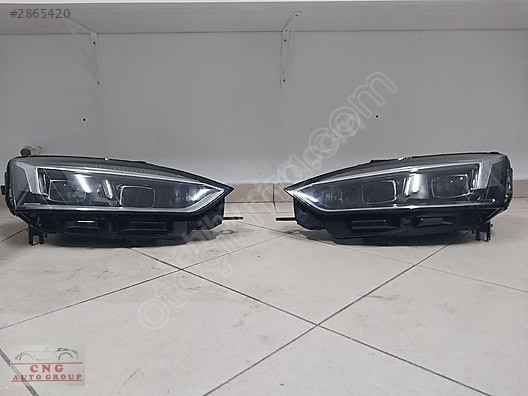 audi a5 sağ- sol far 2017 (sıfır orjinal)