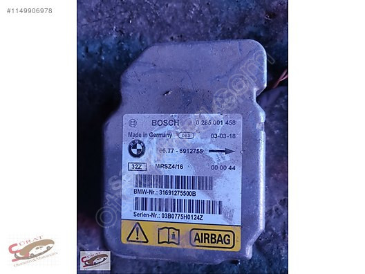 BMW X5 E46 E53 AİRBAG BEYİN ORİJİNAL ÇIKMA 0285001458