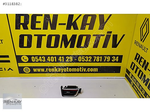687618101R RENAULT CLİO 5 SOL YAN TORPİDO HAVALANDIRMA IZGARASI