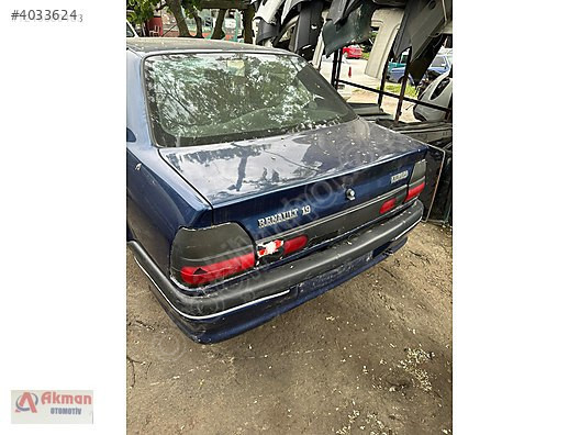 Renault 19 R19 bagaj kapağı