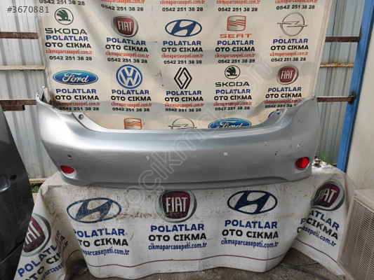 Toyota Corolla arka tampon