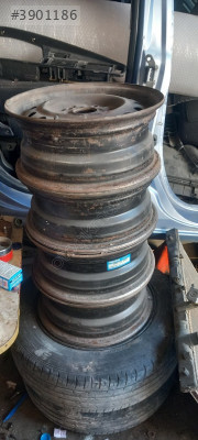 Çıkma mazda 626 kara jant takım