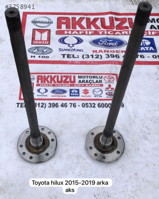 TOYOTA HİLUX 2015-2019 ARKA  AKS
