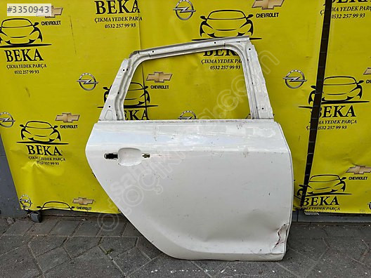 OPEL ASTRA J SAĞ ARKA KAPI BEYAZ ÇIKMA ORJİNAL YEDEK PARÇA