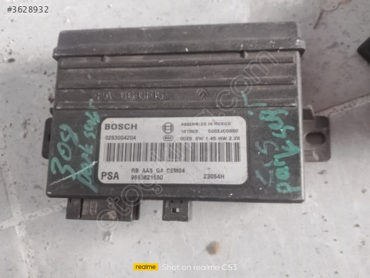 C4 308 PEUGEOT PARK SENSÖR BEYİN