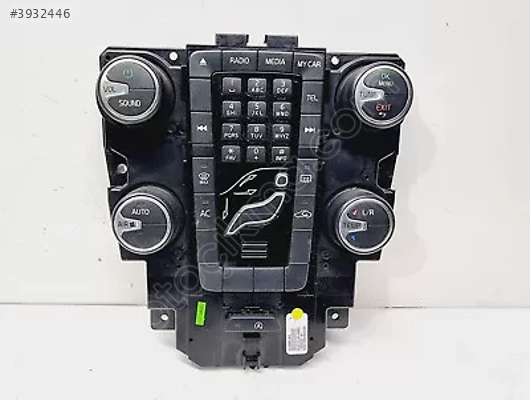 VOLVO V40 ÇIKMA ORJİNAL KLİMA KONTROL PANELİ