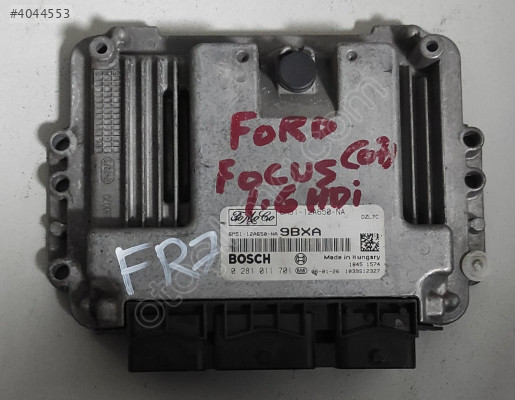 FORD FOCUS MOTOR BEYNİ EDC16C34 6M51-12A650-NA 0281011701