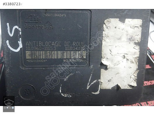 Citroen C5 ABS Beyni 9646019380 10.0206-0067.4 10.0960-1115.3