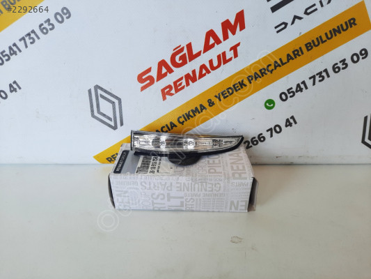 RENAULT LATİTUDE SOL AYNA LEDLİ SİNYAL ÇIKMA 261651525R