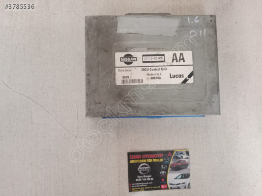 Nissan Primera P11 Orijinal 1.6 Motor Beyni