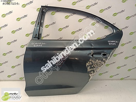 2020 - 2022 Skoda Octavia Sol Arka Kapı 5E6833051