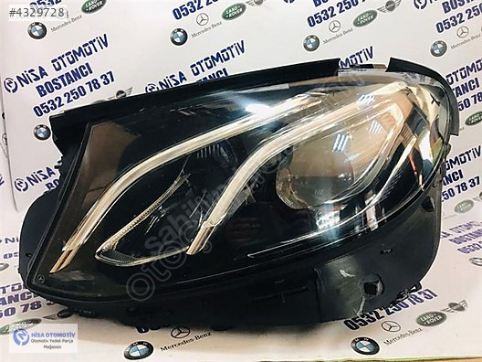 MERCEDES E SERİSİ W213 MAKYAJSIZ LEDLİ SOL FAR ORJ A2139063904