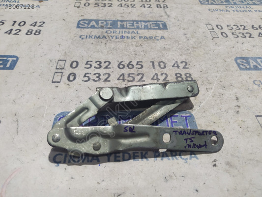 ÇIKMA VW TRANSPORTER T5 MOTOR KAPUTU SOL MENTEŞESİ 7H0823301D