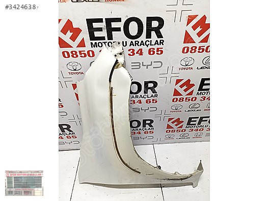 TOYOTA HİLUX ORJİNAL ÇIKMA SAĞ ÖN ÇAMURLUK 16-24