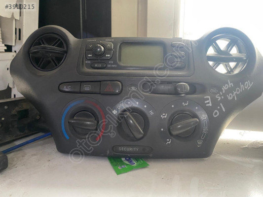 TOYOTA YARİS KLİMA KONTROL PANELİİ ORJİNAL ÇIIKMA