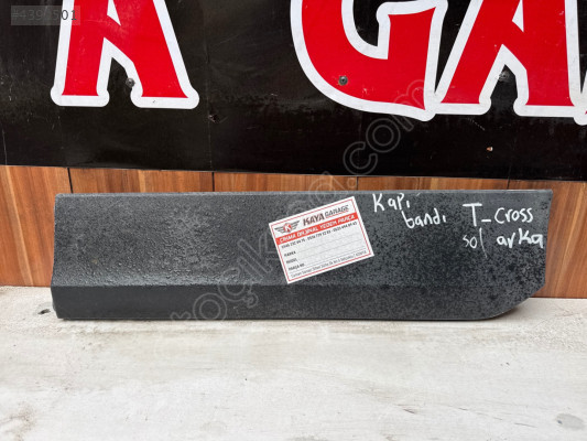 Volkswagen t-cross sol arka kapı bandı dodik kapı çıtası