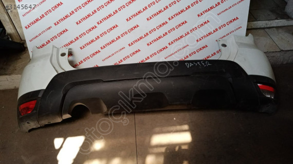 DACİA DUSTER BEYAZ ARKA  TAMPON