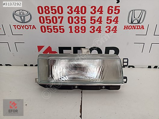 TOYOTA COROLLA LİFTBACK SIFIR SAĞ FAR 88-92 OEM NO: 81110-1A810