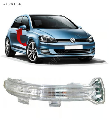 5G0949102 VW GOLF7 2014 AYNA SİNYALİ SAĞ
