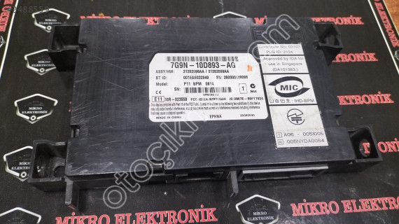 7G9N-10D893-AG JAGUAR XF BLUETOOTH RADYO KONTROL MODÜLÜ
