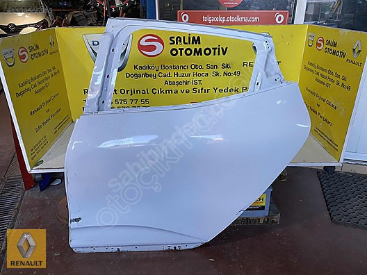 Orjinal Renault Clio 5 Sol Ön Kapı ve Çıkma Parçaları