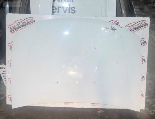 2010/2016 DACİA DUSTER BEYAZ MOTOR KAPUTU ORJINAL LOKALLİK