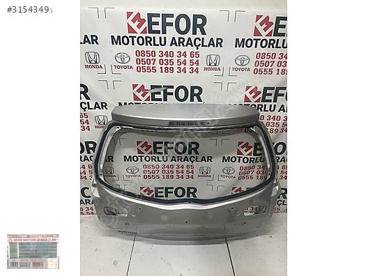 TOYOTA YARİS BAGAJ KAPAĞI ORJİNAL YEDEK PARÇA 17-19 MODEL