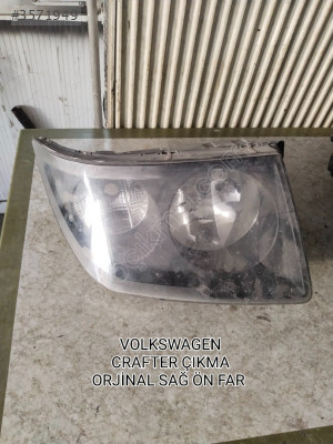 VOLKSWAGEN CRAFTER ÇIKMA ORJİNAL SOL ÖN FAR