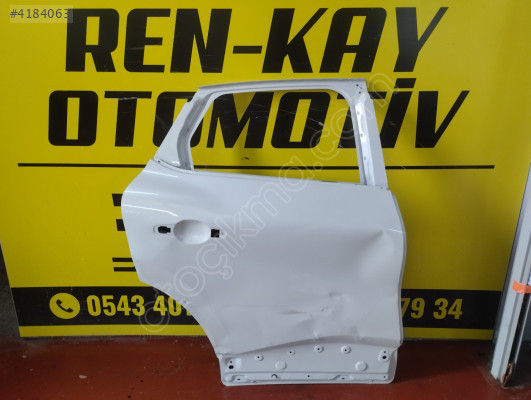 RENAULT CAPTUR SAĞ ARKA KAPI ORJ ÇIKMA BEYAZ RENKAY KOCAELİ