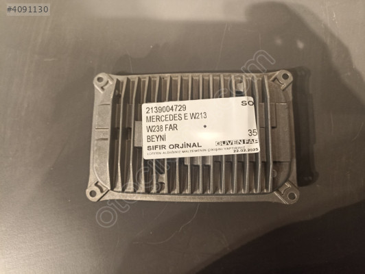 MERCEDES E W213 W238 FAR BEYNİ 2139004729  SO