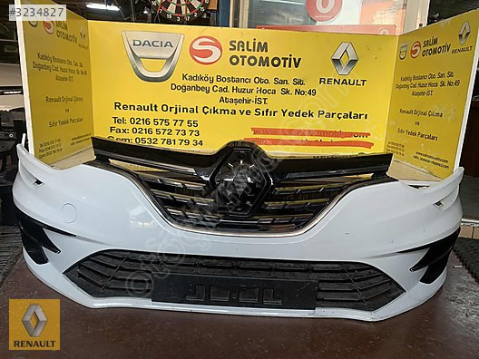 RENAULT MEGAN 4 YENİ KASA ÖN TAMPON DOLU VE DİĞER PARÇALARI