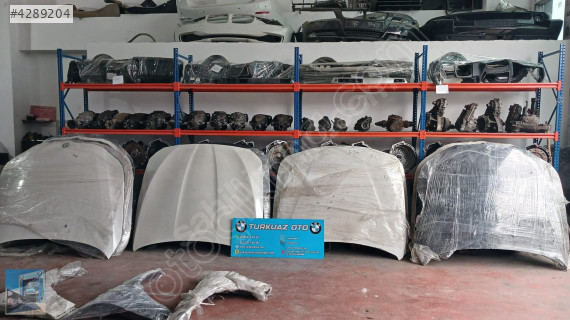 TURKUAZ BWMW E60 KAPUT ORJİNAL RENKLER MEVCUT