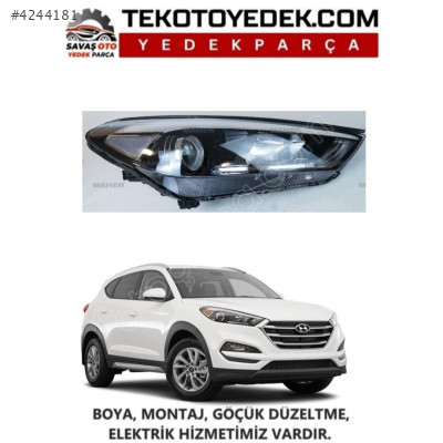 TUCSON ÖN FAR SAĞ SOL 2015 2016 2017 2018 KAMPANYA