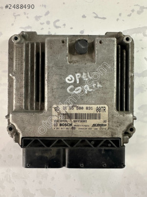 0281017961 55580831 OPEL CORSA D ÇIKMA MOTOR BEYNİ
