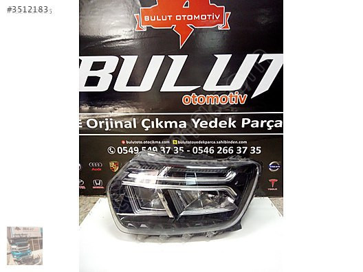 2021-2024 Dacia duster full led sol ön far çıkma