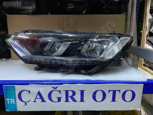 PASSAT SOL HALOJEN LED FAR 2015 2018 ORJİNAL ÇAĞRI OTO
