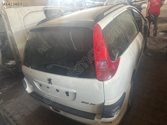 Peugeot 206 arka bagaj Station vagon