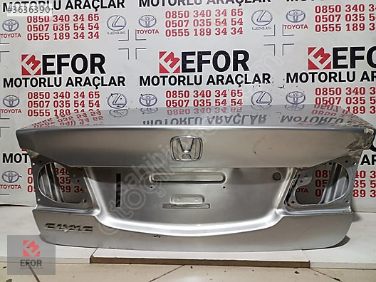 HONDA CİVİC BAGAJ KAPAK ORJİNAL ÇIKMA YEDEK PARÇA 06-11
