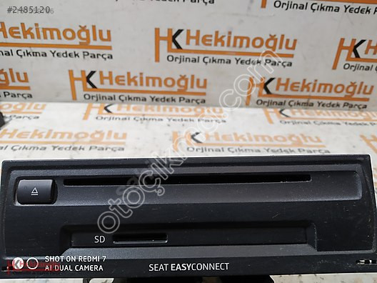 VW SEAT LEON CD RADIO PLAYER OYNATICI CHANGER 5F0 035 824 A