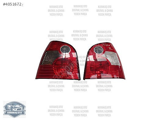 VOLKSWAGEN POLO 2001-2009 STOP SAĞ SOL TAKIM ORJİNAL 6Q6945096Q