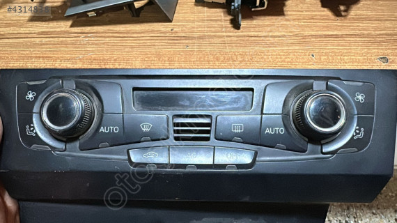 2008-2012 AUDİ A4 KLİMA KONTROL PANELİ 8T1 820 043 AB ORJ ÇIKMA