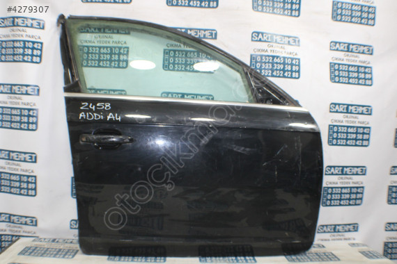 ÇIKMA AUDİ A4 SAĞ  ÖN KAPI 2458