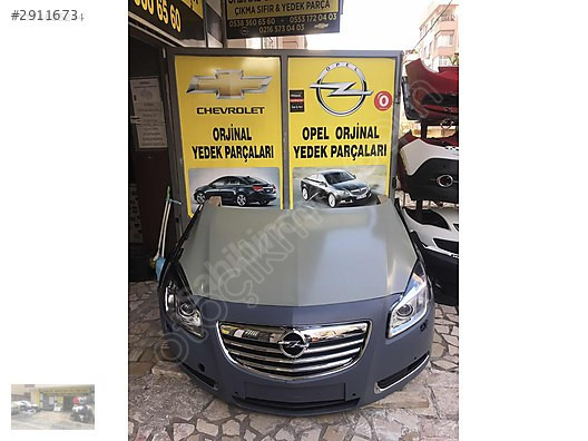 Opel insignia makyajsız komple ön set kaput tampon far çamurluk