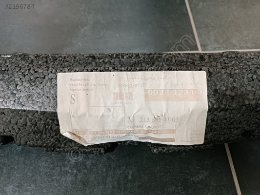 MERCEDES E W213 ÖN TAMPON KÖPÜĞÜ 2138854103 SO