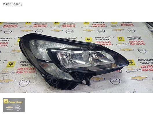 OPEL CORSA E SAĞ ÖN DÜZ FAR ÇIKMA SÖKME YEDEK PARÇA