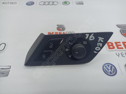 6K0819075 VW CADDT T6 AYNA AYAR VE KAPI AÇ-KAPA DÜĞMESİ