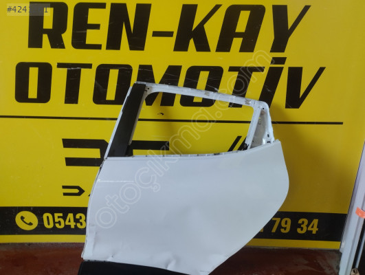 822770266R RENAULT CLİO 4 SOL ARKA KAPI BEYAZ ORJ ÇIKMA RENKAY